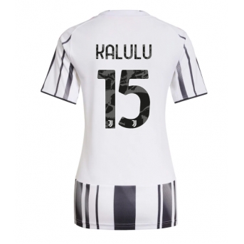 Billige Fotballdrakt Juventus Pierre Kalulu #15 Replika Hjemmedrakt Dame 2025-26 Kortermet